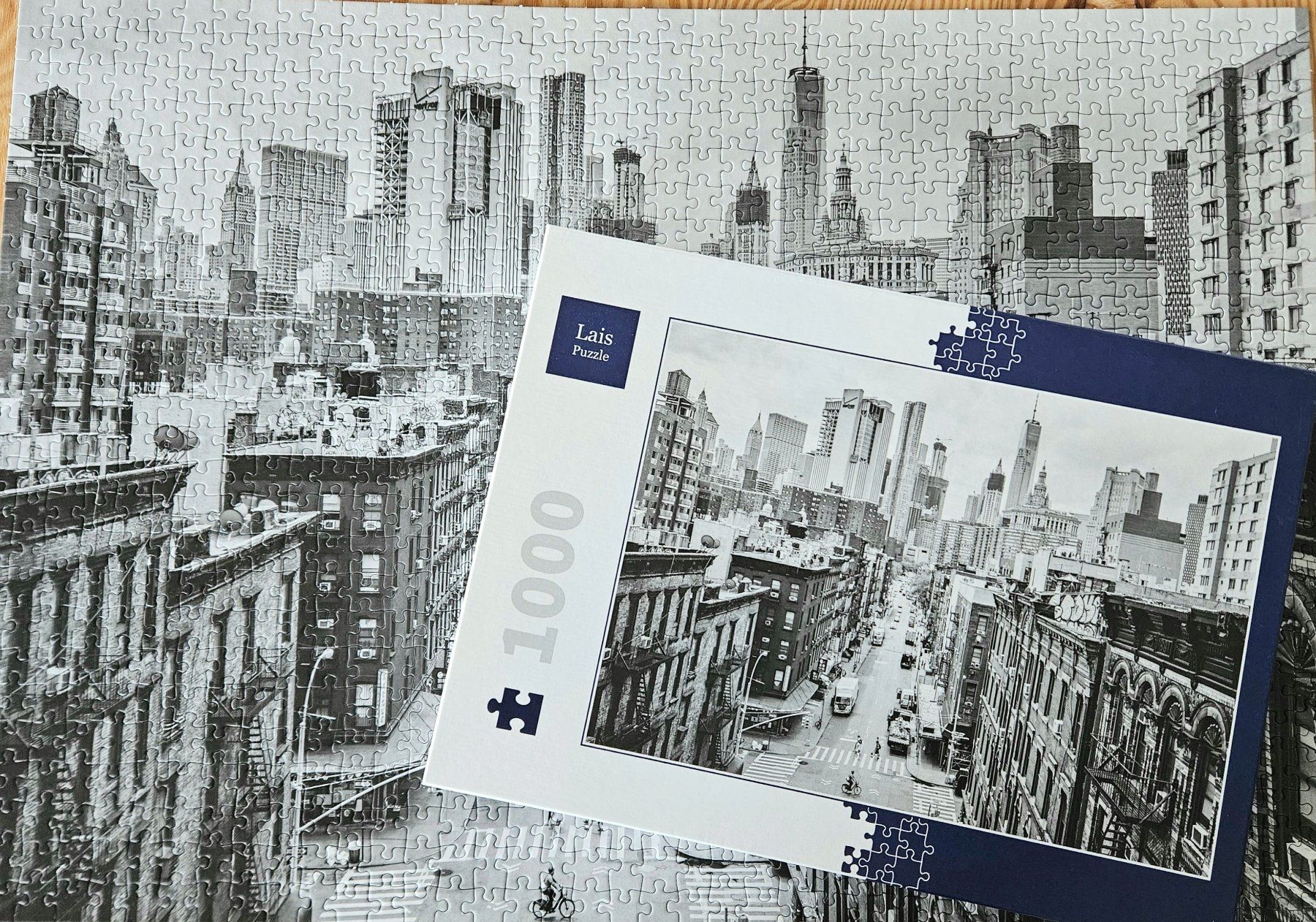 Puzzles: Schwarz-Weiß-Puzzle 1000 Teile – Gebraucht aus Pfäffikon ZH von sus_x8jh 1
