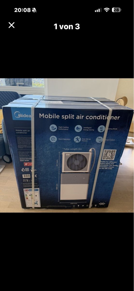 Midea Condizionatori: Midea 12000 BTU  – Nuovo (secondo la descrizione) da Volketswil venduto da eris2015 1