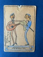 AK Scaphusia, 1925 verschickt, jedoch wohl älter, Studentika