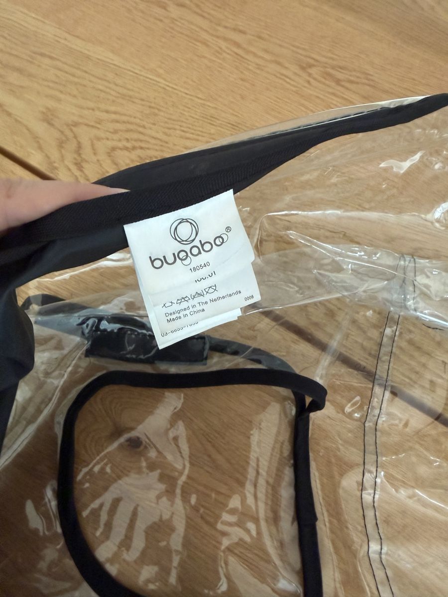 Bugaboo Carrozzine: Regenverdeck Bugaboo Donkey Regenschutz – Usato da Allschwil venduto da SonjaMy 1