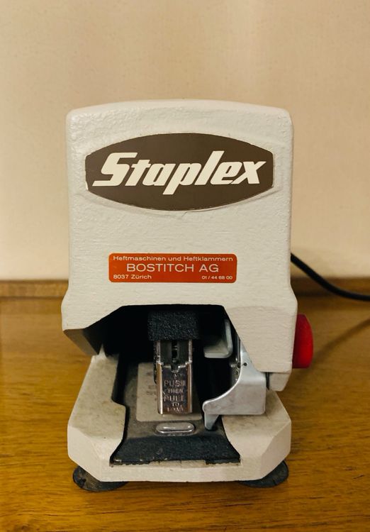 Staplex Vintage Tisch Hefter/Stapler Kaufen auf Ricardo