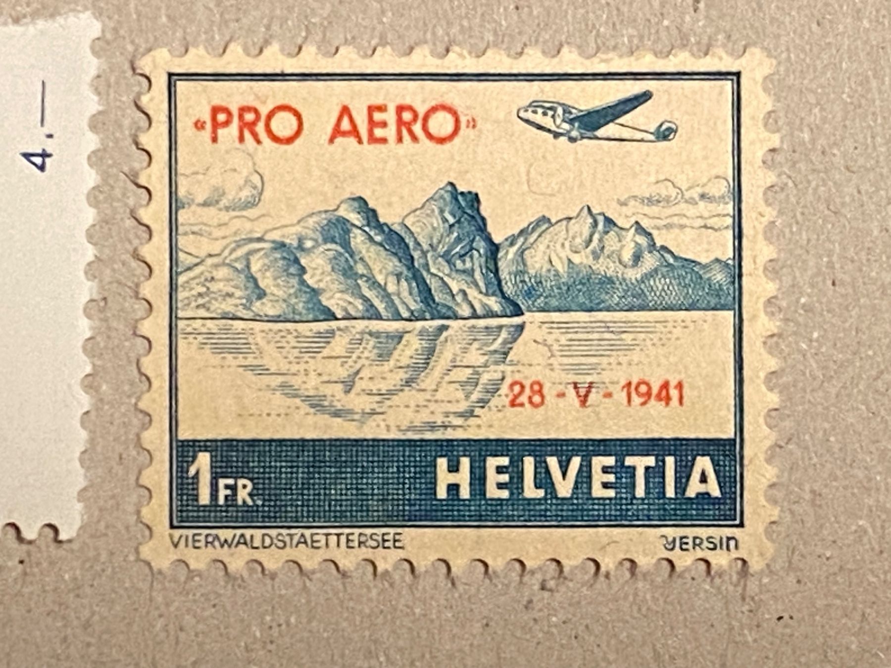 Tous les timbres: F35, postfrisch, Druckverschiebung – D'occasion à Aarau par hilde47
