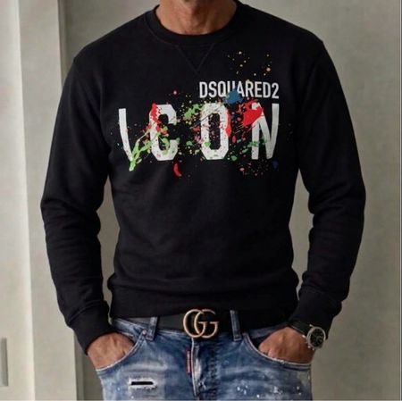 Dsquared2 felpa uomo