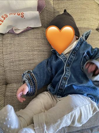 Jeans jacket for baby 74 cm