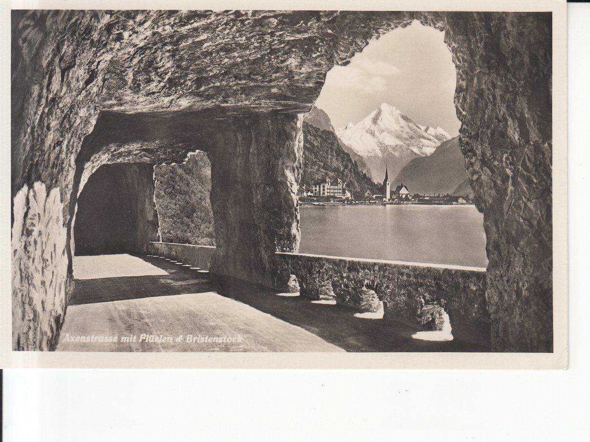 Ansichtskarten: Axenstrasse ca. 1930 – Gebraucht aus Bürglen TG von StampGraf
