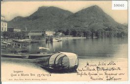 Lugano - Quai e Monte Brè
