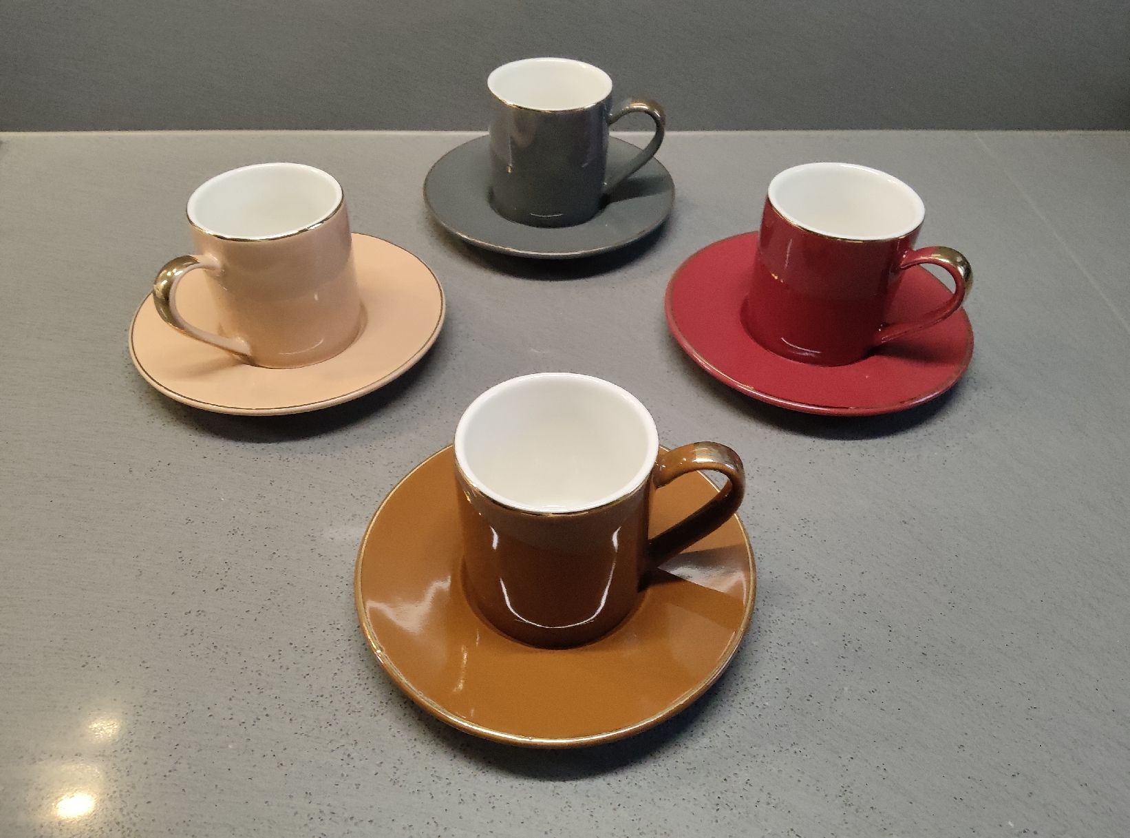 Tazze: NEU 4er ESPRESSO - Set / MANOR – Nuovo e nell'imballaggio originale da Minusio venduto da Todesca
