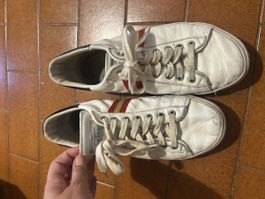 El Ganso baskets cuir blanc T 41