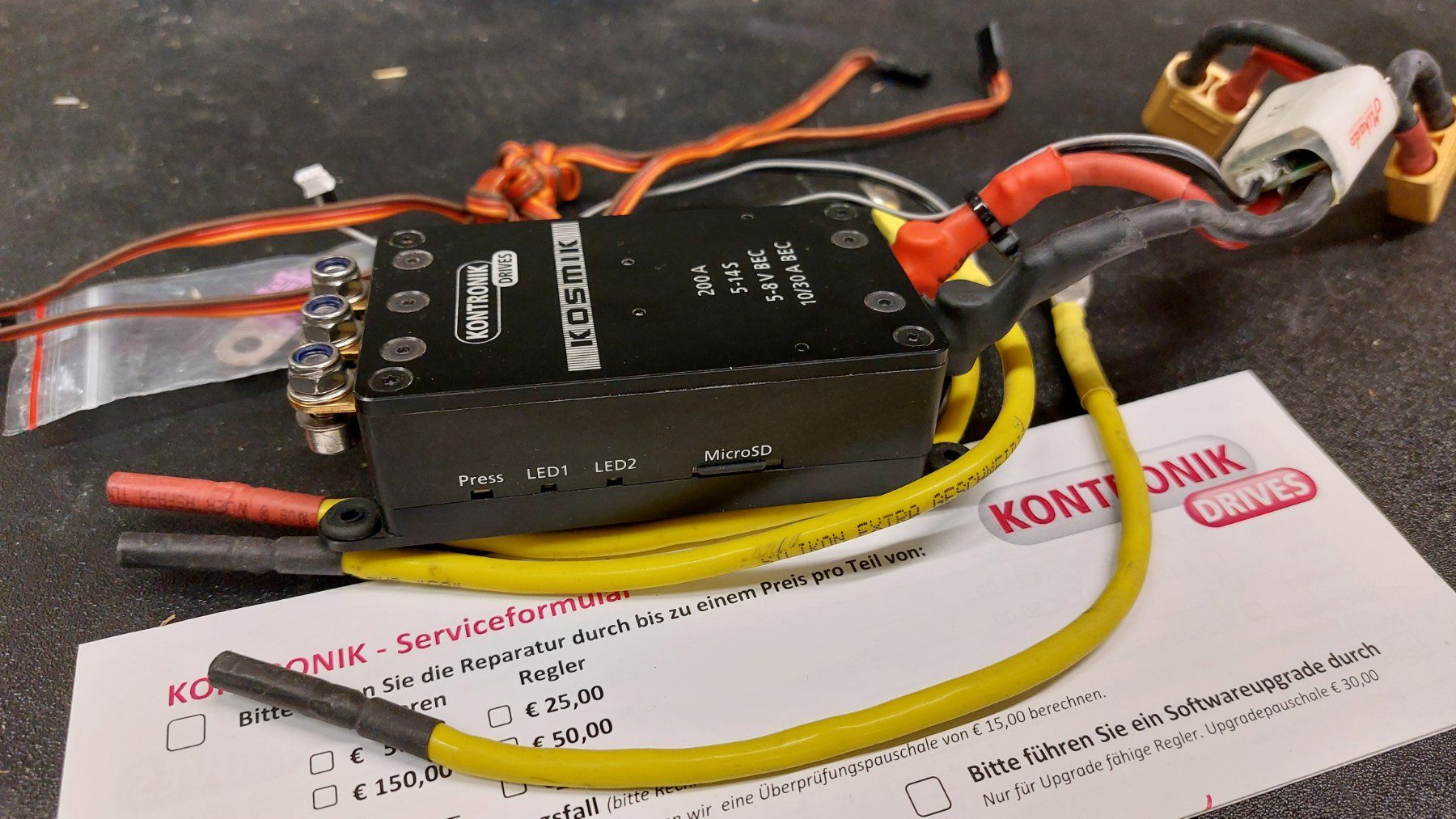 RC Modellbau: Kontronik Kosmik 200A mit Spannungssensor – Gebraucht aus Bitsch von Harry82 2