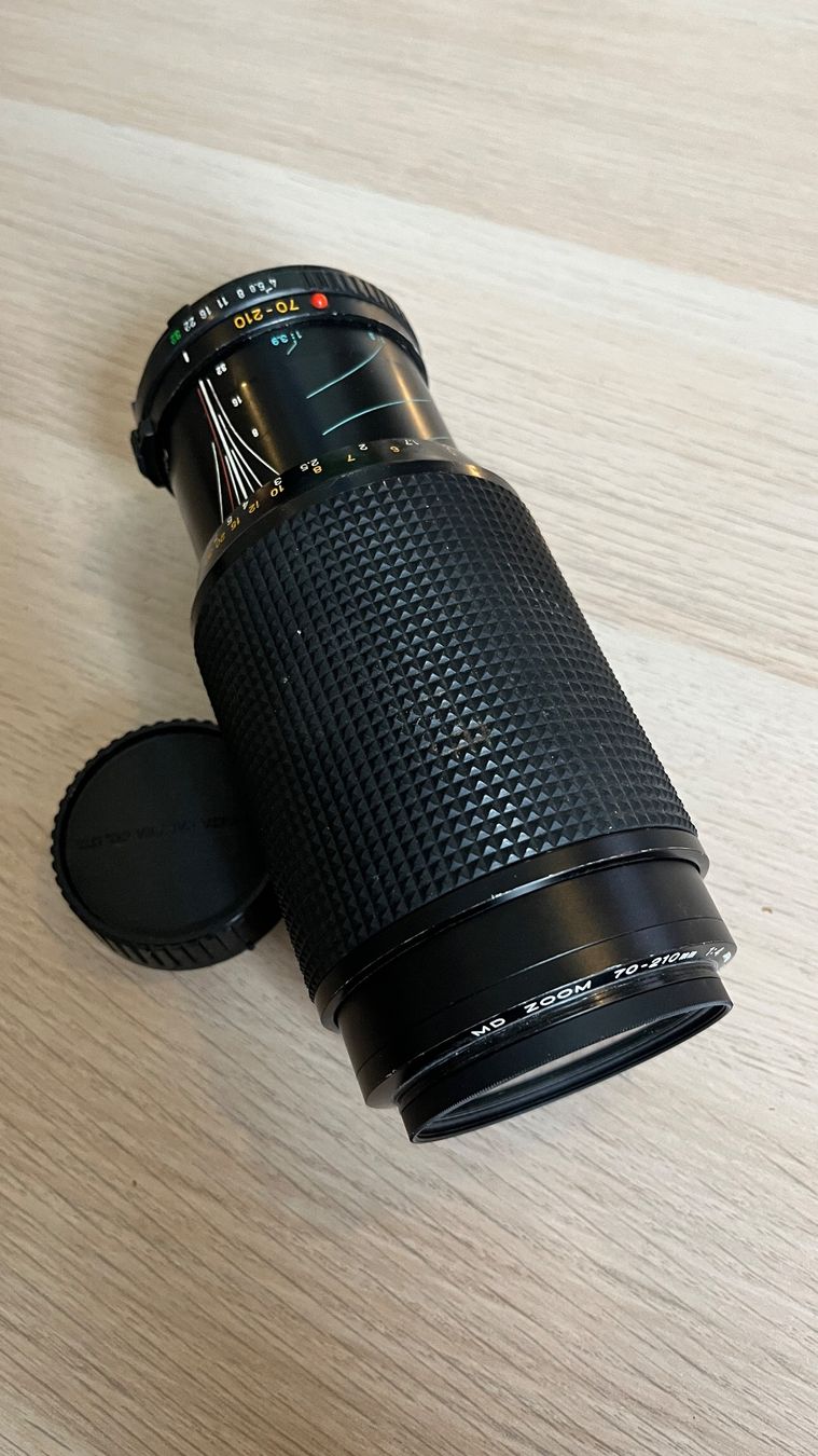 Minolta Objektive: Minolta MD Zoom 70-210mm f4 – Gebraucht aus St.Gallen von BRT91