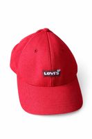 Casquette Levi's rouge, style décontracté pour l'été! 58cm