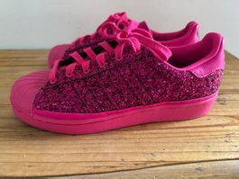 Adidas Superstar Pink Glitzer Schuhe Sneaker Gr. 38 **NEU**