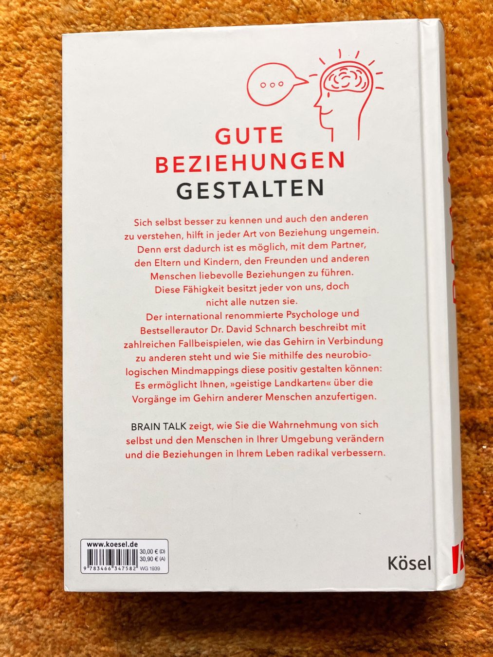 Libri: Brain Talk Dr. David Schnarch – Usato da Zürich venduto da amarelapreto 2