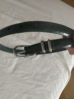 Elegant L.Code 100% Leather Belt, Green, Classic Style