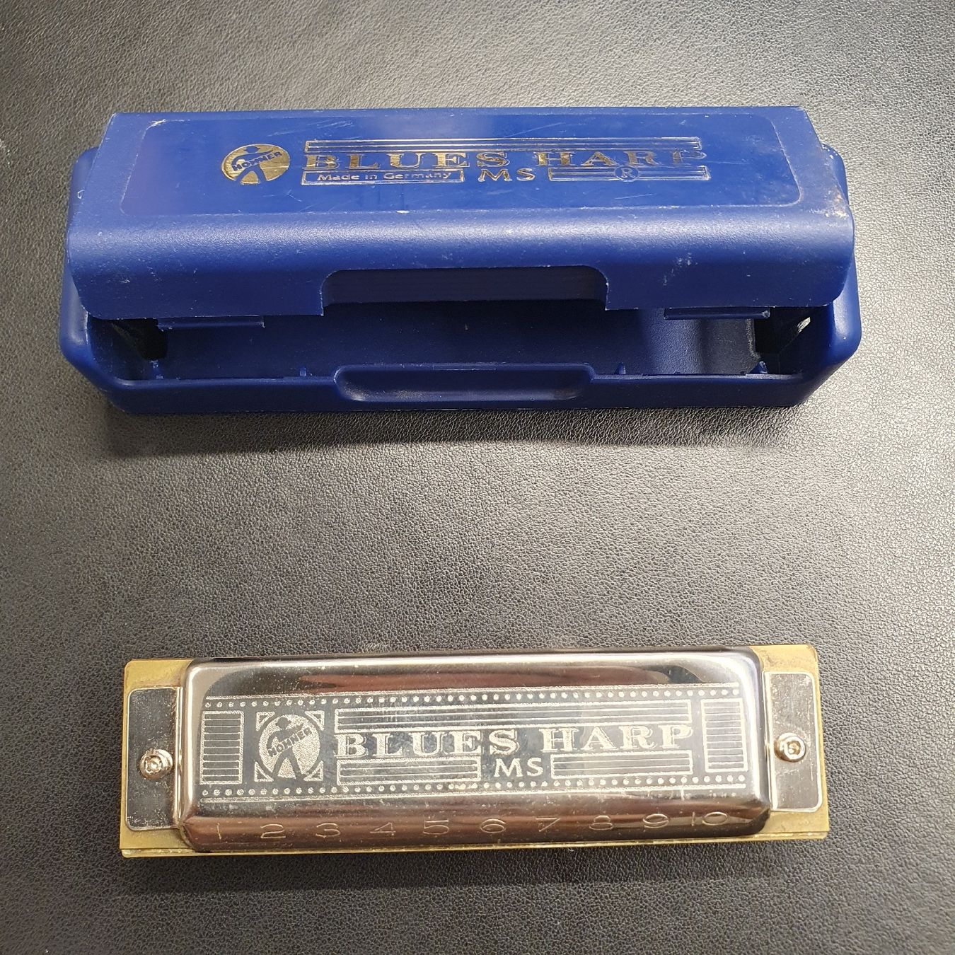 Hohner Instruments de musique: Harmonica Blues Harp MS Hohner – D'occasion à Orges par Lapin