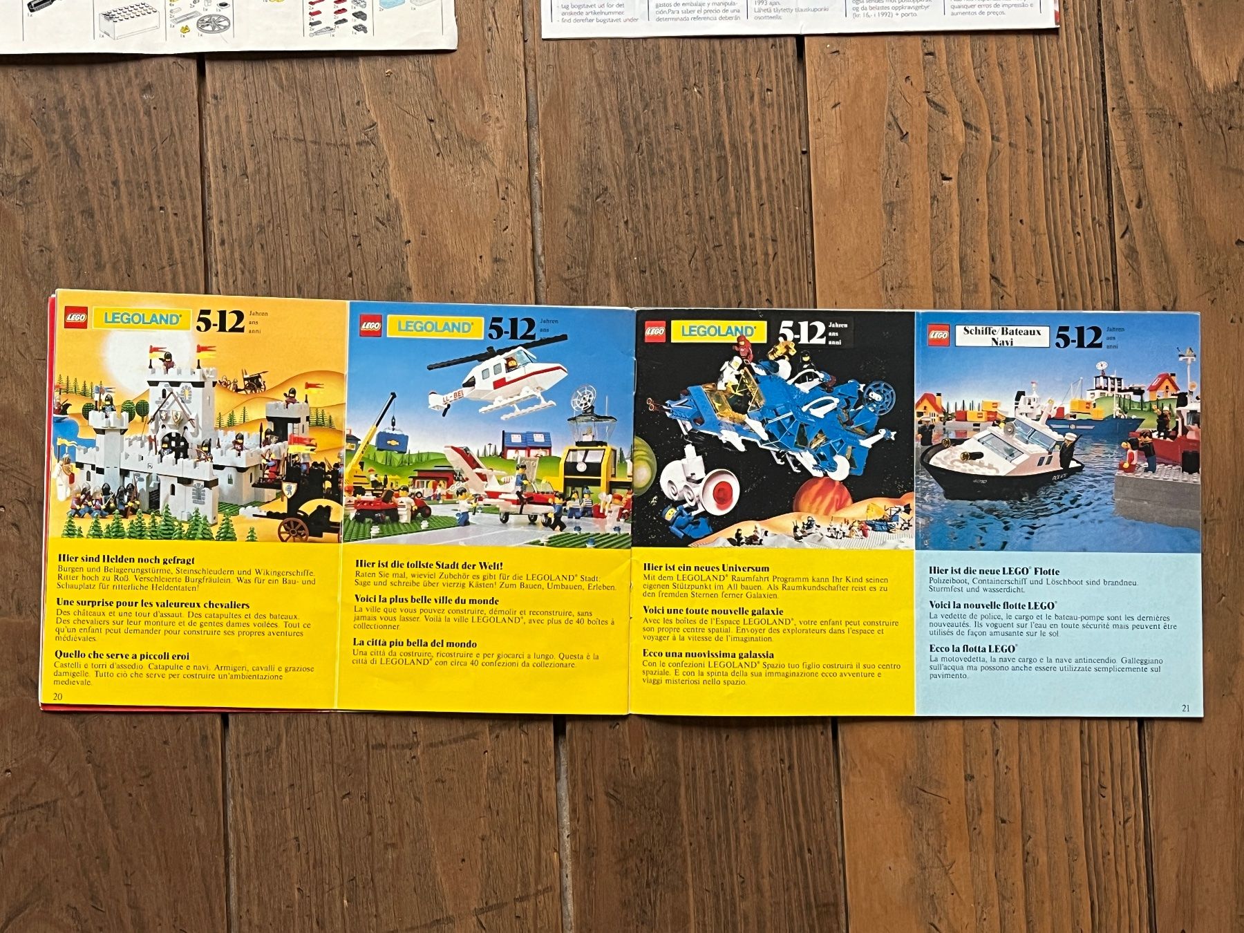Lego Documenti: Lego Service 1992 / 1993 / 1996 sowie Programm 1987 – Usato da Winterthur venduto da Wusa01 4