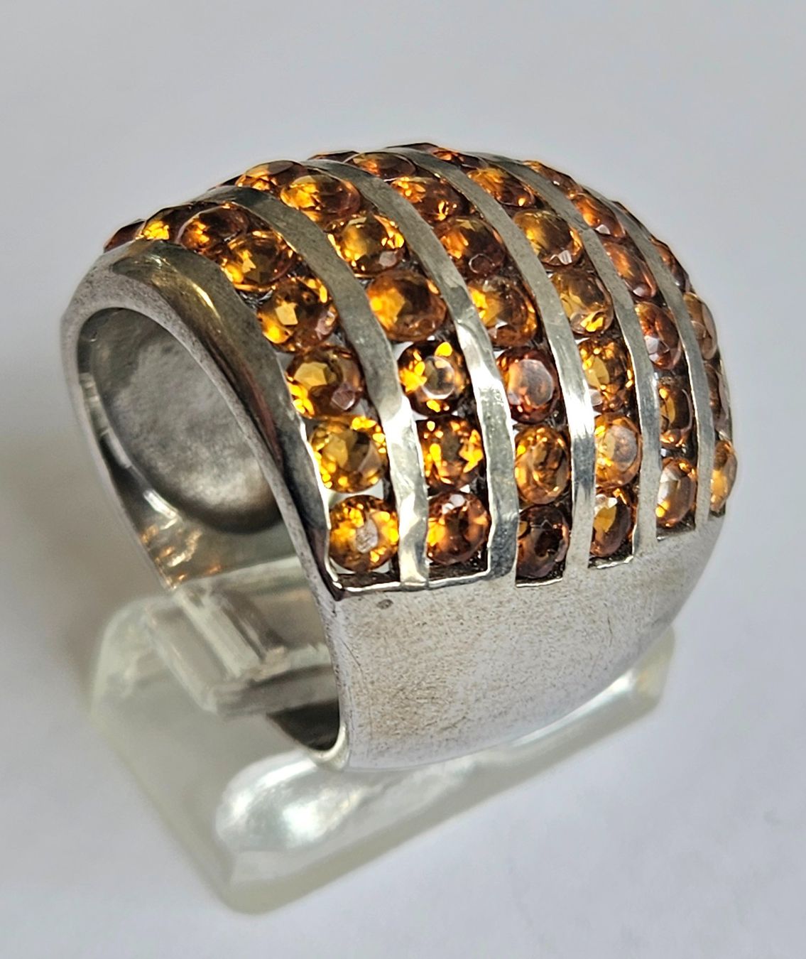 Anelli: Fingerring gelber Safir – Nuovo e nell'imballaggio originale da Zürich venduto da adriben 1