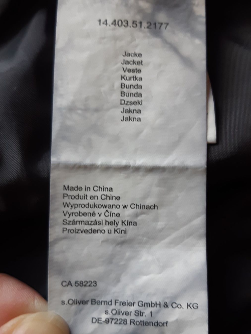 S.Oliver Giacche: Jacke Gr. 38 von S. Oliver – Nuovo (secondo la descrizione) da Thierachern venduto da Shila99 6