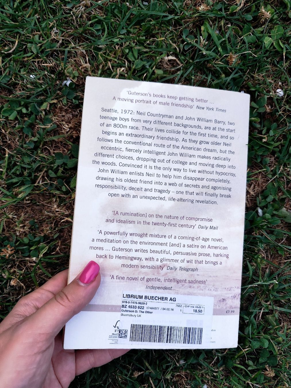 Libri: David Guterson The Other Novel Paperback – Usato da Mägenwil venduto da VintageGirly 1