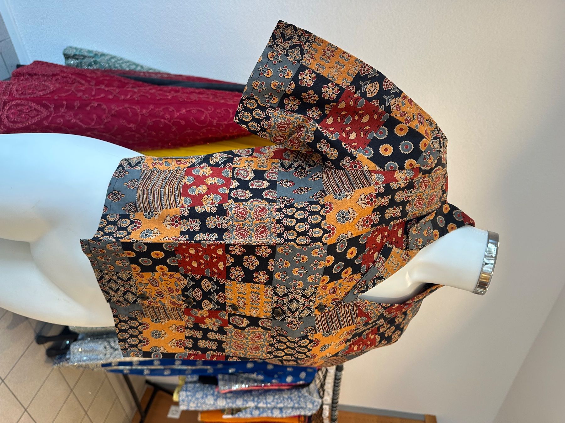 Blusen: Bluse, Patchwork Muster cotton – Neu und originalverpackt aus Burgdorf von LittleNora 3