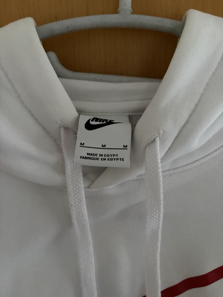 Nike Pullover & Sweatshirts: Sweat à capuche Nike, blanc, taille M – Neu (gemäss Beschreibung) aus Vouvry von Prune-el 1