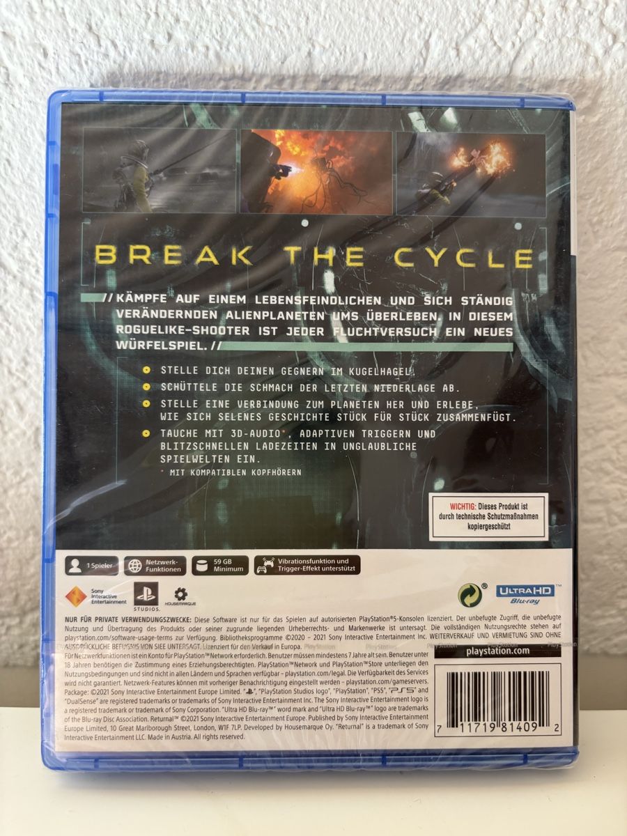 Jeux: Returnal PS5 Game New – Neuf avec emballage d'origine à Gipf-Oberfrick par Submax 1