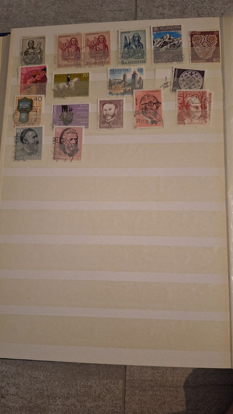 Tutti i francobolli: Collection timbres suisses – Usato da Montricher venduto da bil_fyq7
