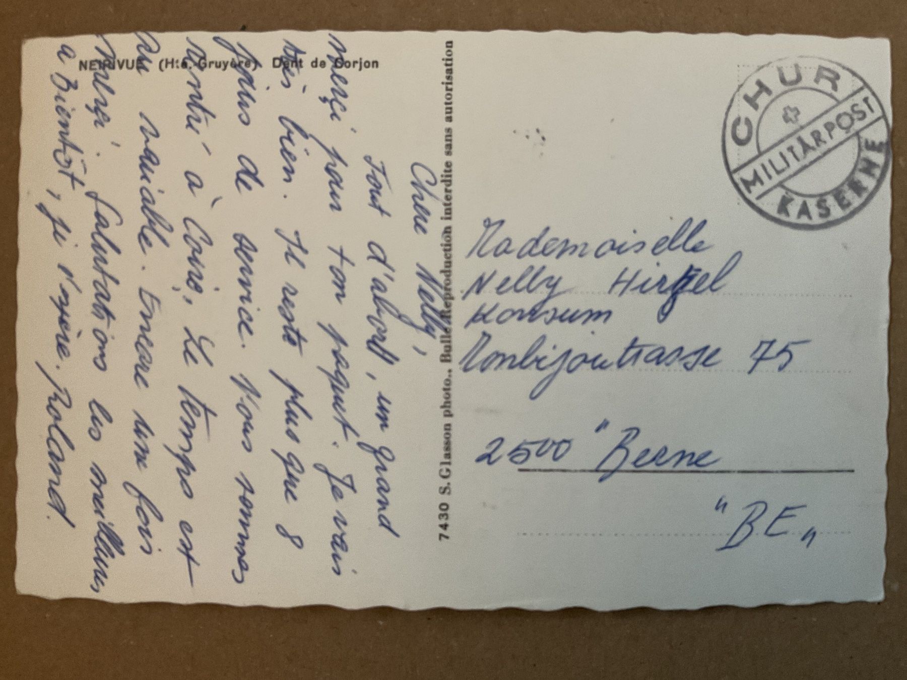 Alle Briefmarken: Ansichtskarte Chur Kaserne Militärpost – Gebraucht aus Rheinfelden von iamello 1