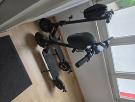 E-Scooter mit Taschen 2 Stk. Schwarz guter Zustand