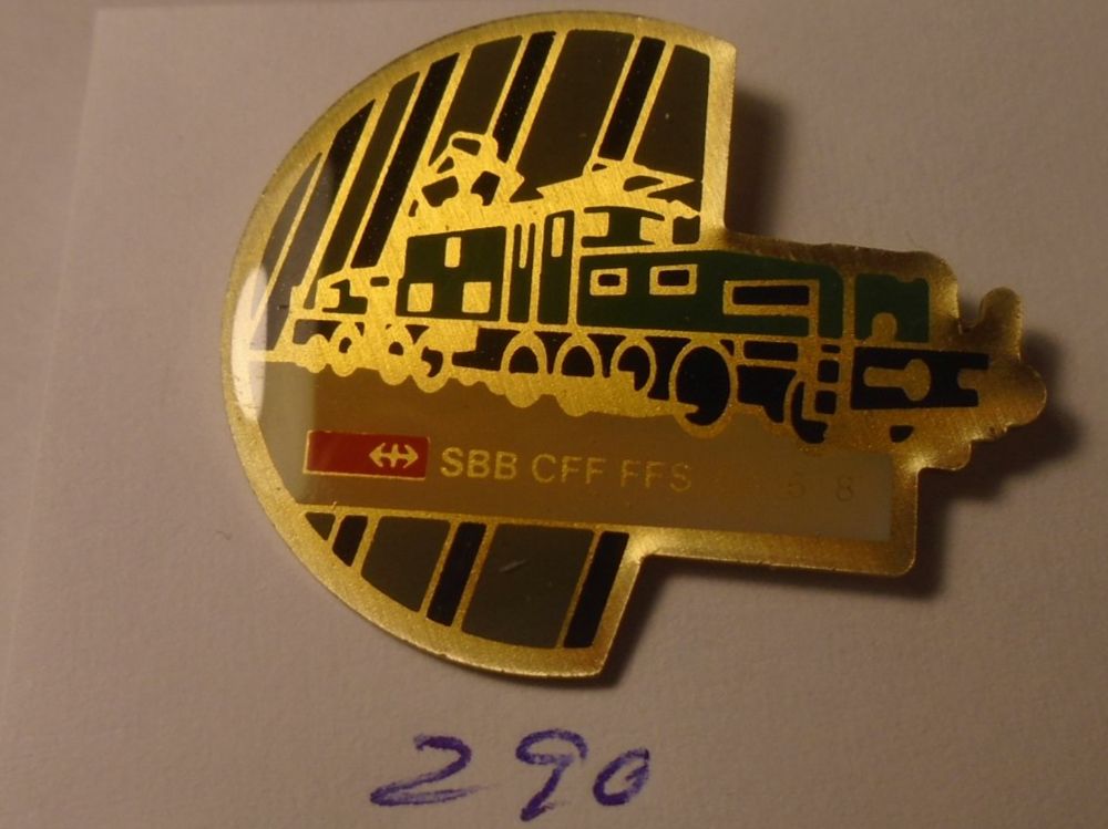 SBB/CFF/FFS Placchette & Badge: 1 SBB Eisenbahn Pin (290) – Usato da Winterthur venduto da Beli2000