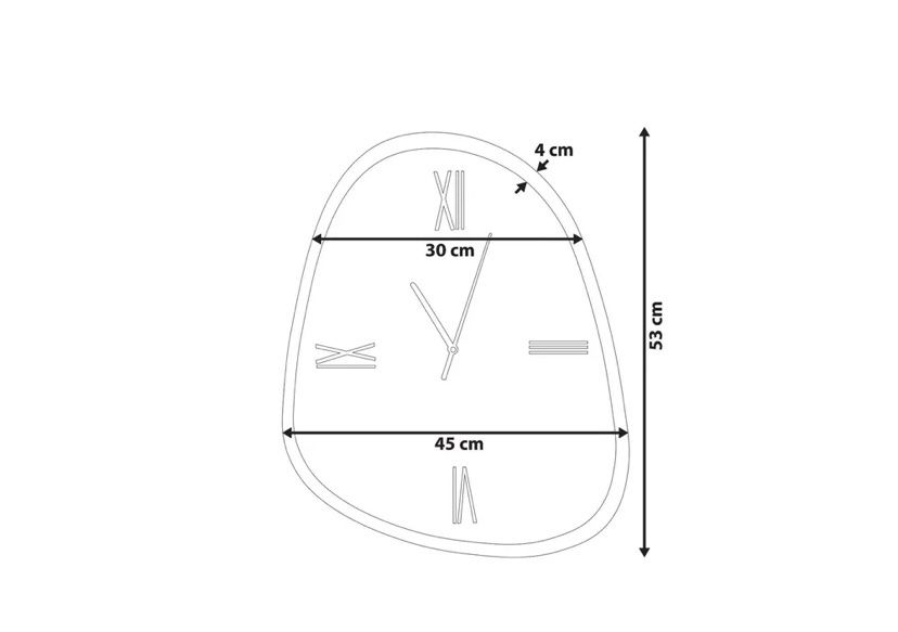 Uhren: Trendige Wanduhr mit Spiegel – Neu und originalverpackt aus Staufen von WerdenbergA 2