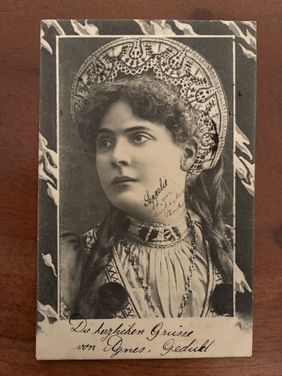 Cartoline postali: Ansichtskarte Schweiz Portrait von Sophie – Usato da Oftringen venduto da Cla.vD.74