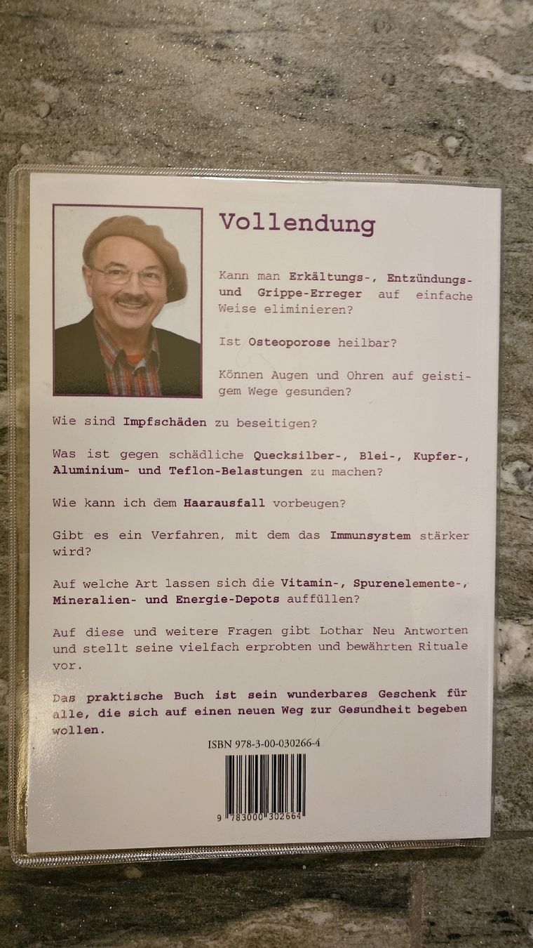 Livres: Vollendung, Lothar Neu – Neuf avec emballage d'origine à Birmensdorf ZH par Phoenyx15 1