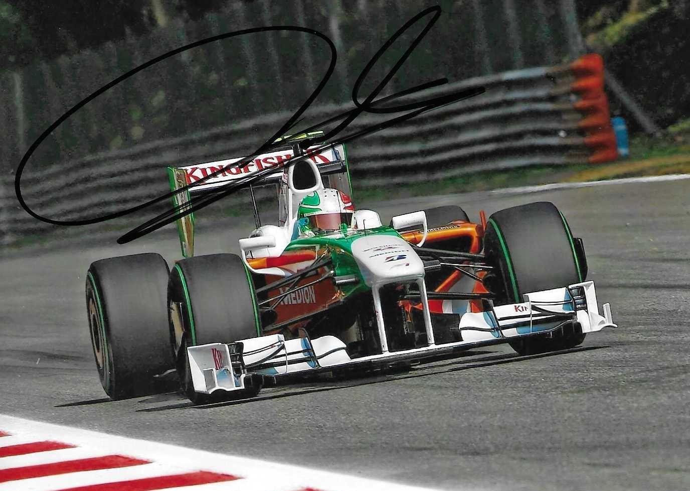 Autografi: Liuzzi, Force India, 2009 original signiert! – Usato da Grünenmatt venduto da F1Racing-Switzerland