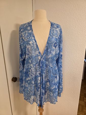 Haut bleu jamais porté - 2XL