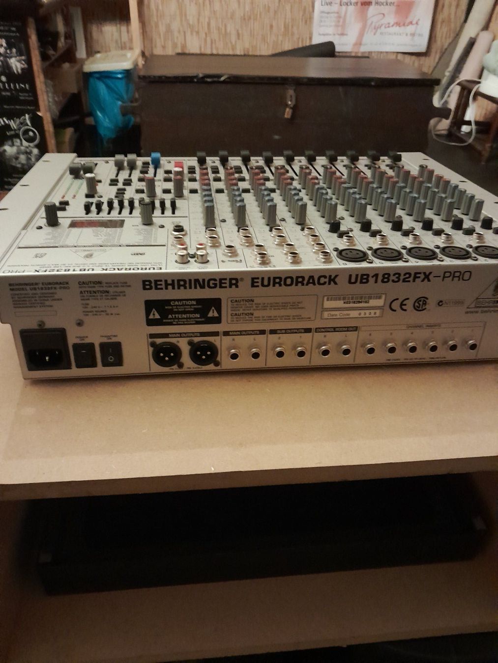 Behringer Console di mixaggio: Mischpult Behringer Eurorack  UB 1832 FX - pro – Usato da Meggen venduto da casa_del_lupo 1