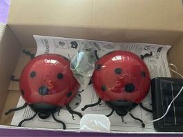 Solarleuchte Marienkäfer 2er Set neu und originalverpackt