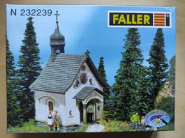 Kapelle " St. Bernhard", Bausatz von Faller N, Fabrikneu
