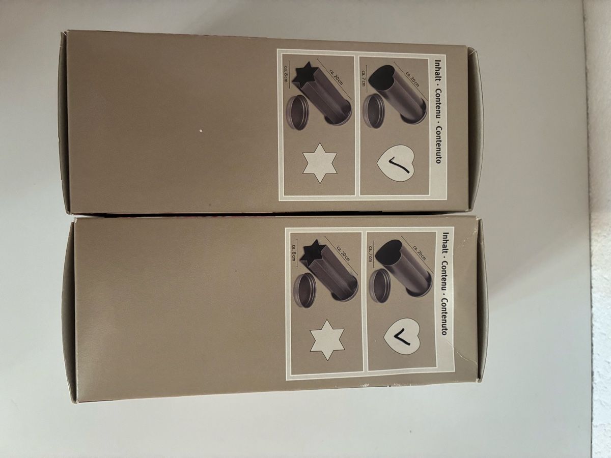 Migros Teglie da forno: 2 Herz Backröhren Neu – Nuovo e nell'imballaggio originale da Burgdorf venduto da Calvia 4