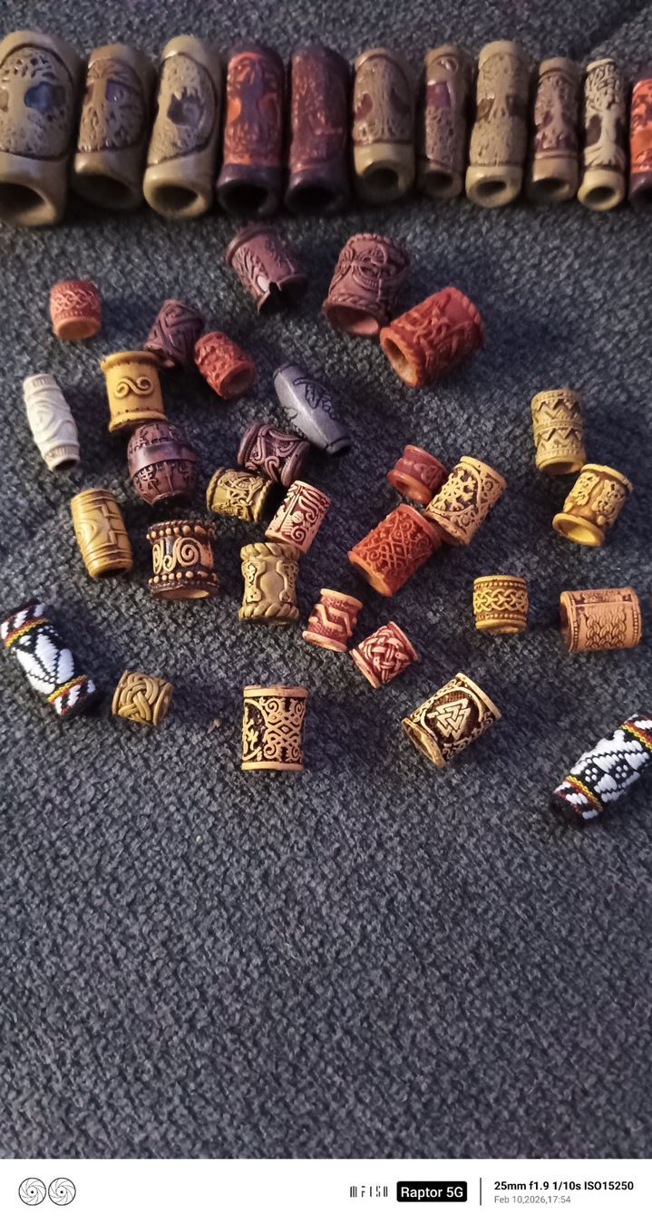 Haarschmuck: Haar Schmuck Dreadlocks – Neu (gemäss Beschreibung) aus Vorderthal von _Enki_ 1