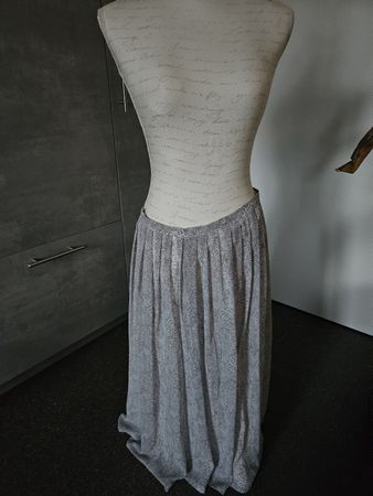 Alba Moda Faltenrock grau Grösse 38 neuwertig
