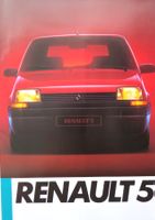 Prospekt Renault 5 1985