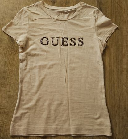Guess T-Shirt beige Grösse S