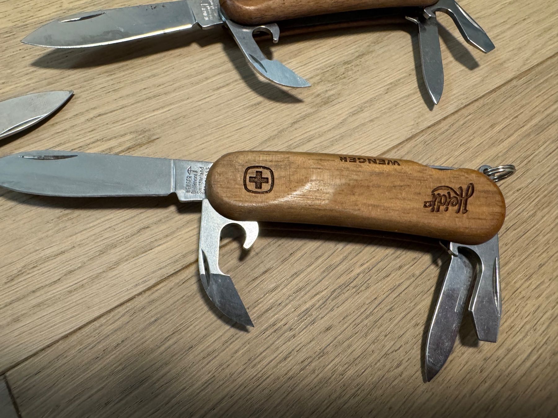 Wenger Coltelli tascabile: 3 Wenger Taschenmesser – Usato da Kestenholz venduto da Sackmesser67 1