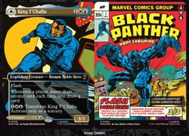 MTG King T'Challa // Black Panther, Hope Enduring - Foil NM