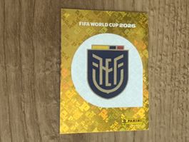Panini FIFA World Cup 2026 Sticker Ecuador ECU 1