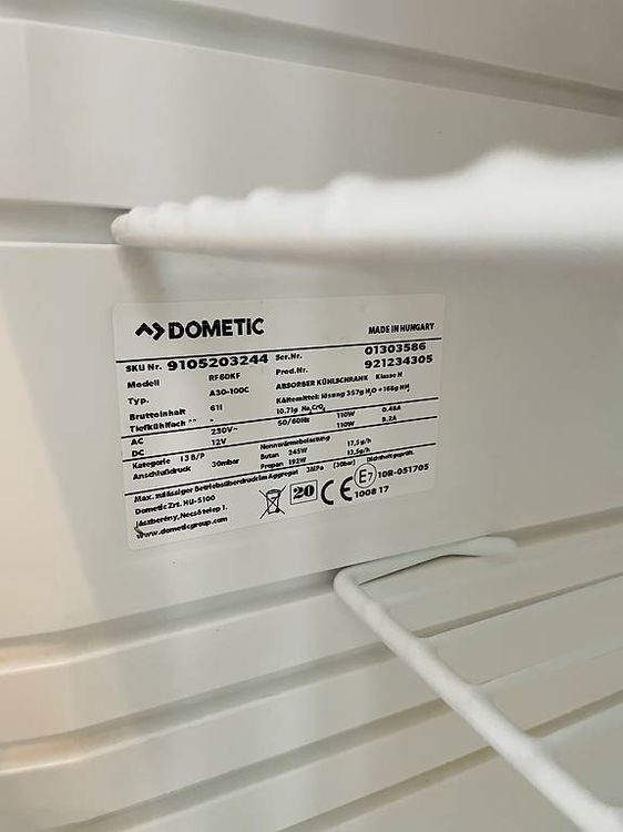 Kühlschrank: DOMETIC RF 60 Mini-Kühlschrank, 30 mbar, 61 L – Gebraucht aus Selzach von King_Kong2403 2