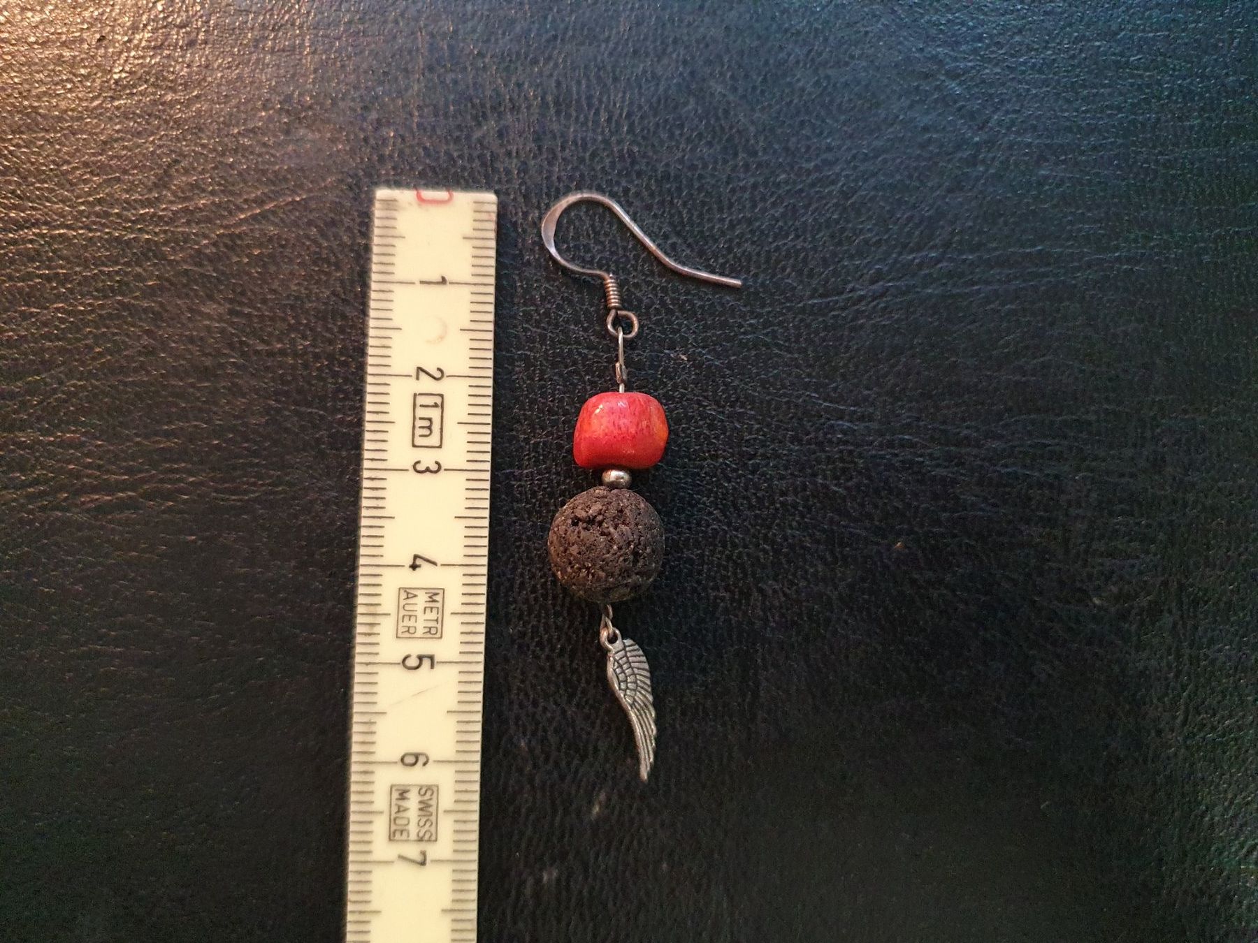 Orecchini pendenti & Orecchini a lobo: Ohrringe - Ohrhänger - Flügel - Engel - Stein – Usato da Steffisburg venduto da C.Kreuzer 3