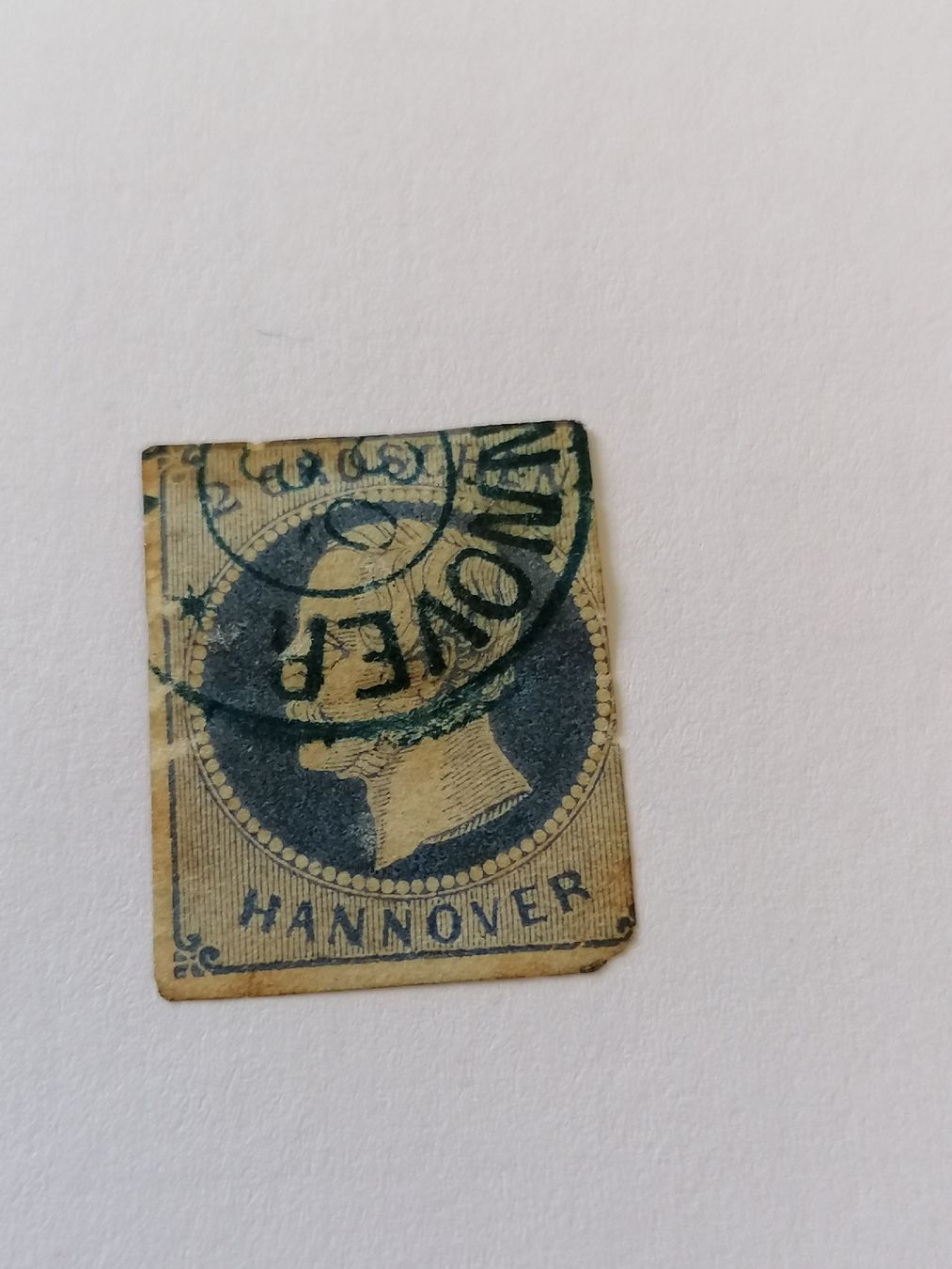 Alle Briefmarken: Alt Deutschland Hannover 2 Groschen  – Gebraucht aus Happerswil von tschergi