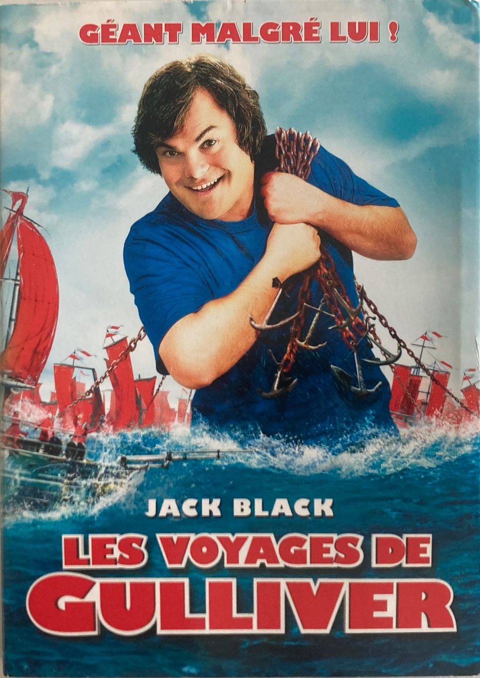 Tutti i DVDs: JACK BLACK - LES VOYAGES DE GULLIVER (GÉANT MALGRÉ LUI !) – Usato da Poliez-Pittet venduto da Newtown-Records